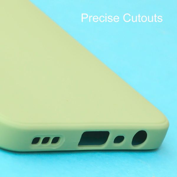 Light Green Candy Silicone Case for Oppo F17 Pro