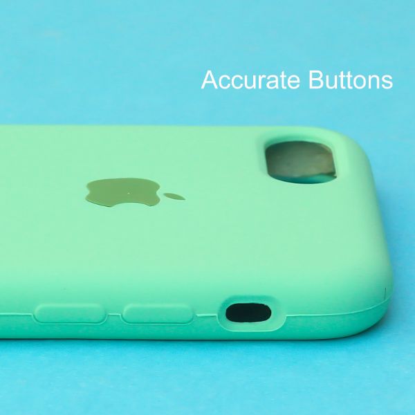 Light Green Original Silicone case for Apple iphone 7