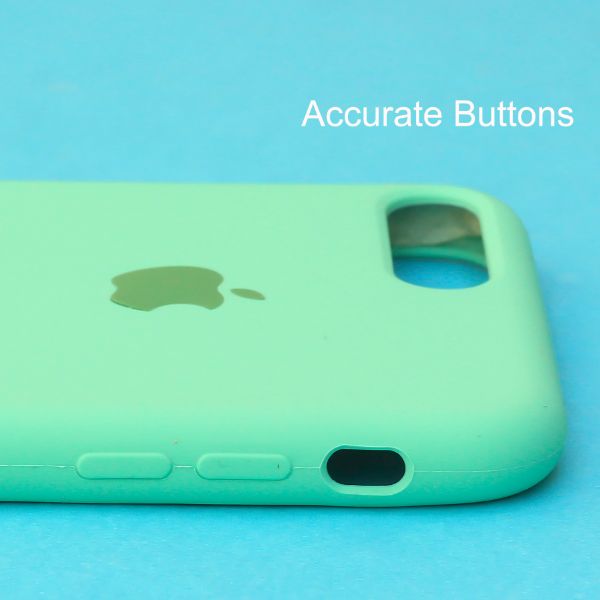 Neon Green Original Silicone case for Apple iphone 8 Plus