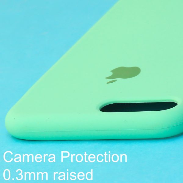 Neon Green Original Silicone case for Apple iphone 8 Plus