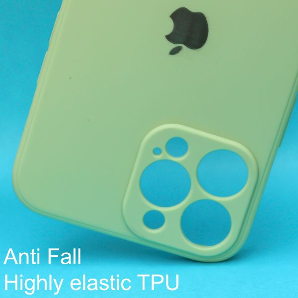 Light Green Candy Silicone Case for Apple Iphone 13 Pro