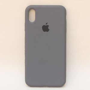 Grey Original Silicone case for Apple Iphone XR