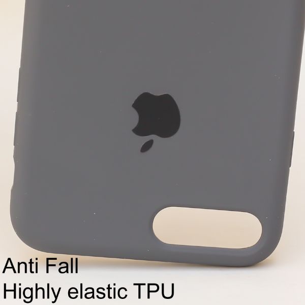 Grey Original Silicone case for Apple Iphone 7 Plus
