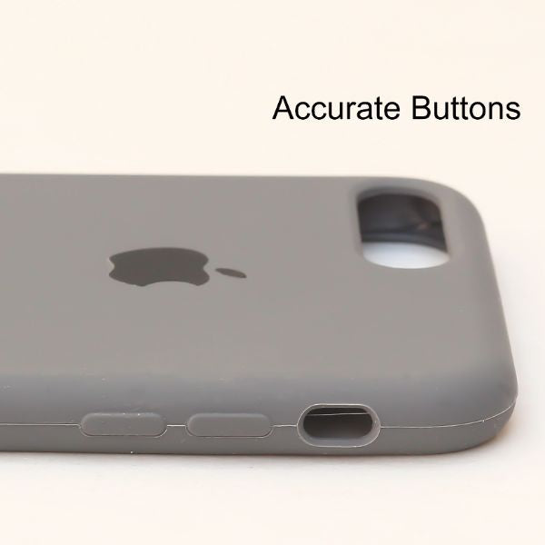 Grey Original Silicone case for Apple Iphone 7 Plus