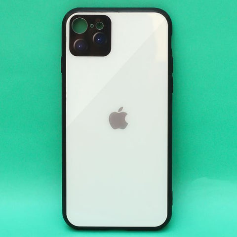 White Multi Camera Glass case for Apple iPhone 8