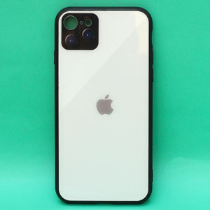 White Multi Camera Glass case for Apple iPhone SE 2