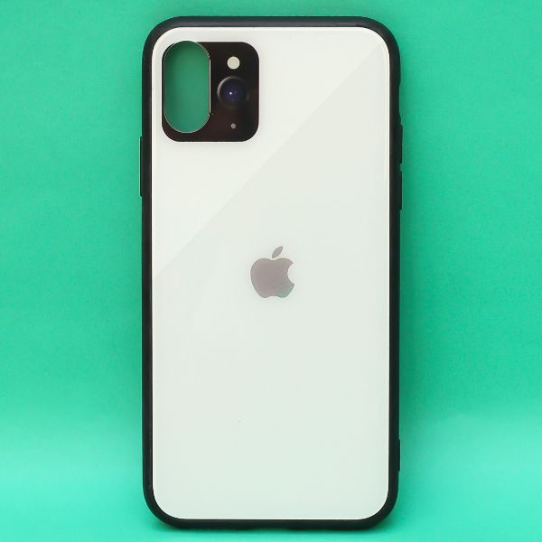 White Multi Camera Glass case for Apple iPhone X/Xs