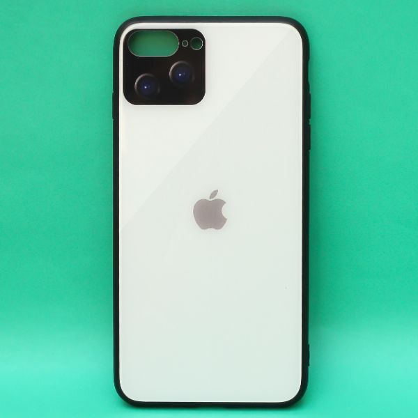 White Multi Camera Glass case for Apple iPhone 7 Plus