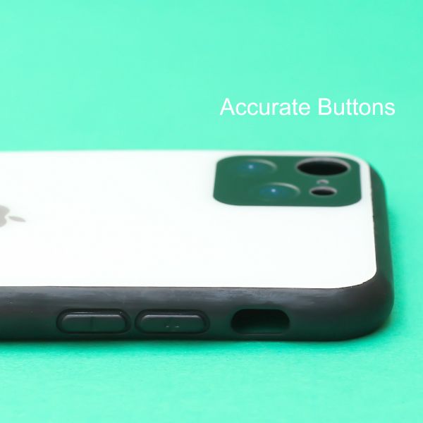 White Multi Camera Glass case for Apple iPhone 8