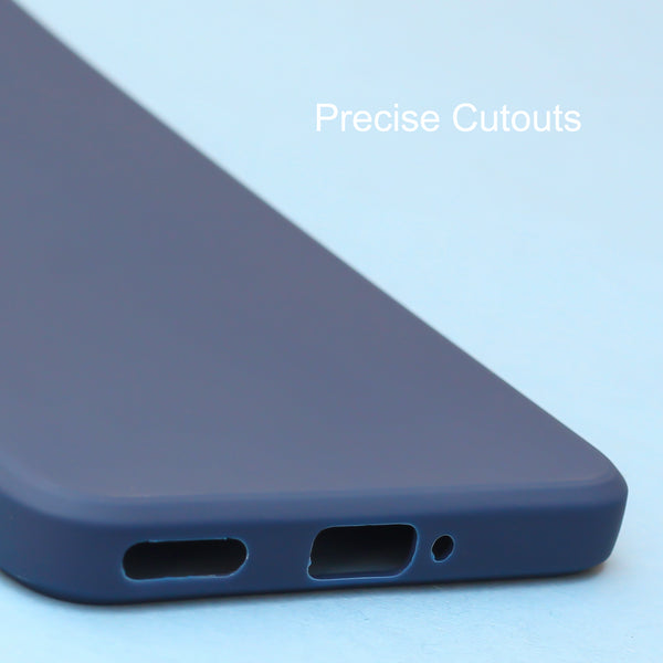 Dark Blue Candy Silicone case for Oneplus 9R
