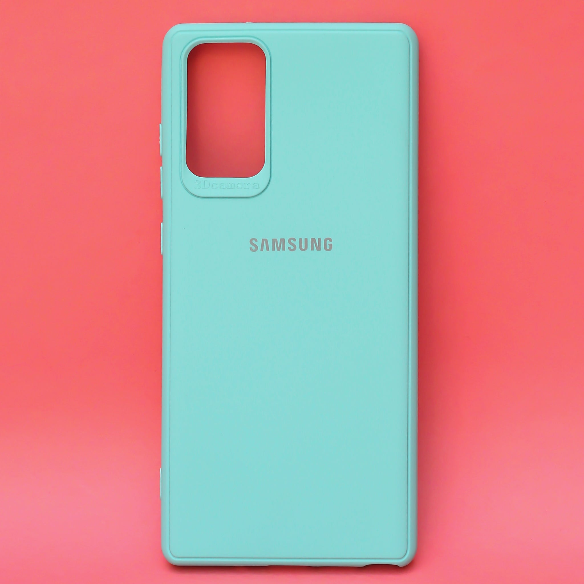 Light Blue Silicone Case for Samsung Note 20