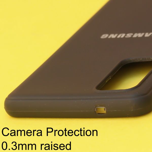 Black Silicone Case for Samsung S20 FE