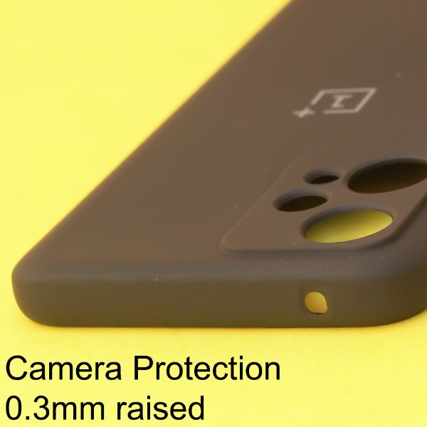 Black Original Camera Safe Silicone case for Oneplus Nord CE 2 Lite