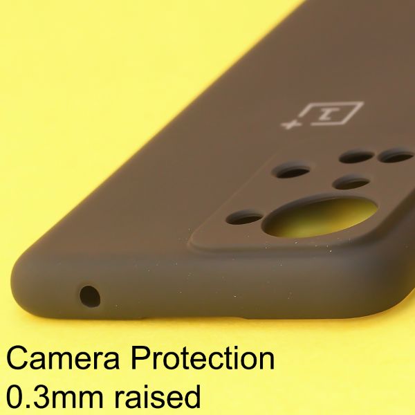 Black Original Camera Safe Silicone case for Oneplus Nord 2T