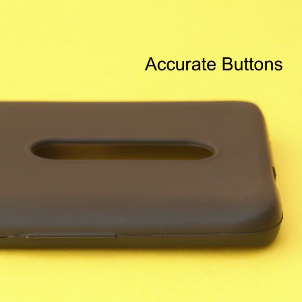 Black Silicone Case for Oneplus 7 pro