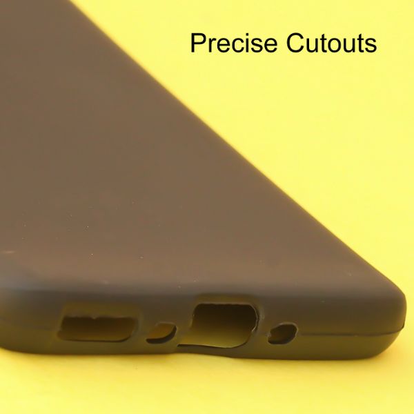 Black Silicone Case for Oneplus 7 pro