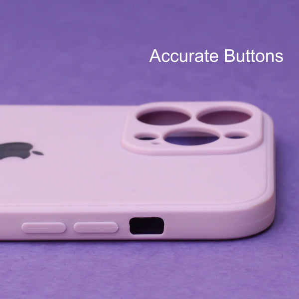 Purple Original Camera Safe Silicone Case for Apple Iphone 14 Pro