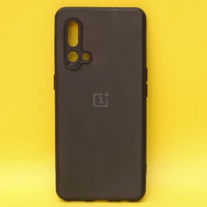 Black Camera Silicone Case for Oneplus Nord CE