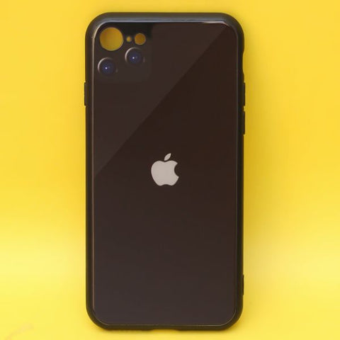 Black Multi Camera Glass case for Apple iPhone SE 2