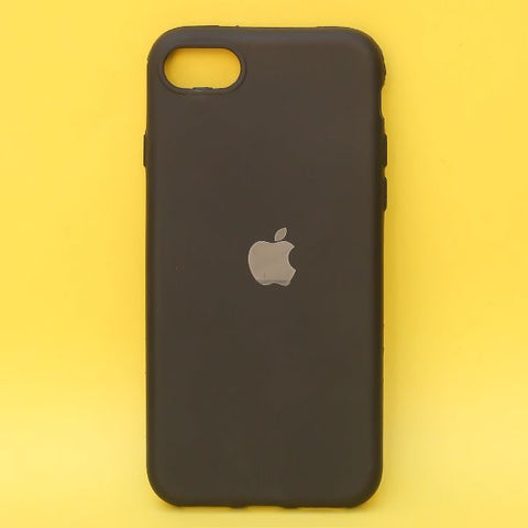Black Silicone Case for Apple iphone 7