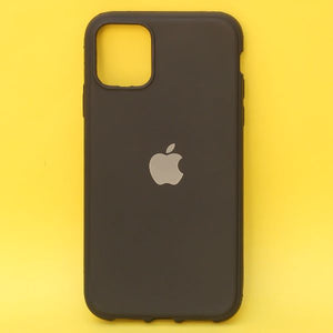 Black Silicone Case for Apple iphone 12
