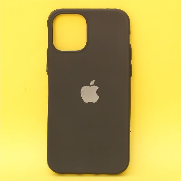 Black Silicone Case for Apple iphone 11