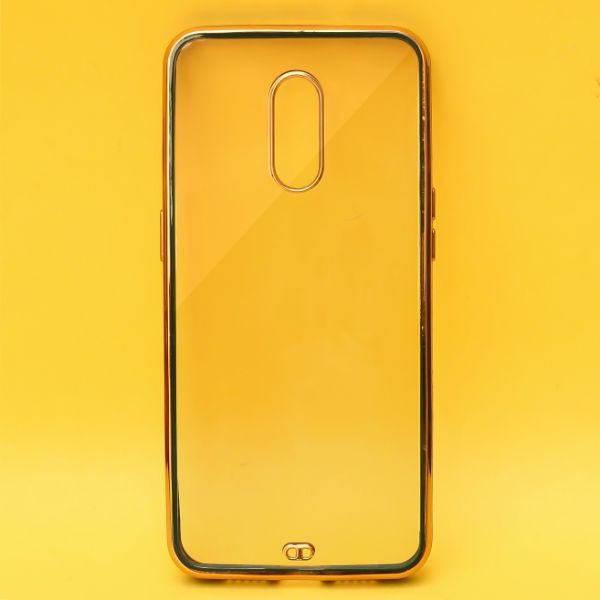Dark Green Electroplated Transparent Case for Oneplus 7