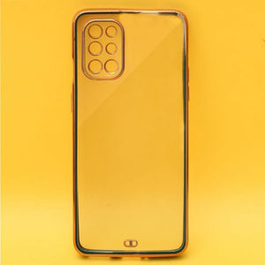 Dark Green Electroplated Transparent Case for Oneplus 9R