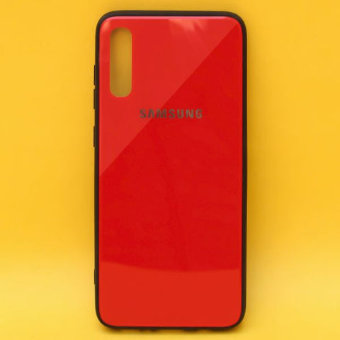 Red mirror Silicone  Case for Samsung A70