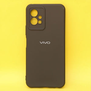 Black Candy Silicone Case for Vivo T1 5G