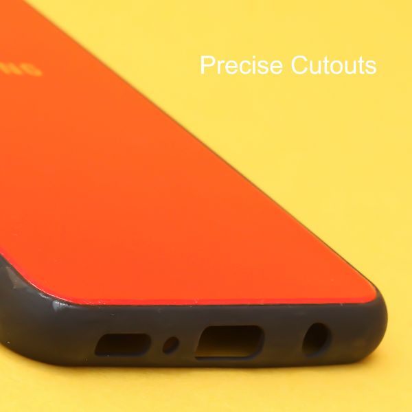 Red mirror Silicone Case for Samsung M20