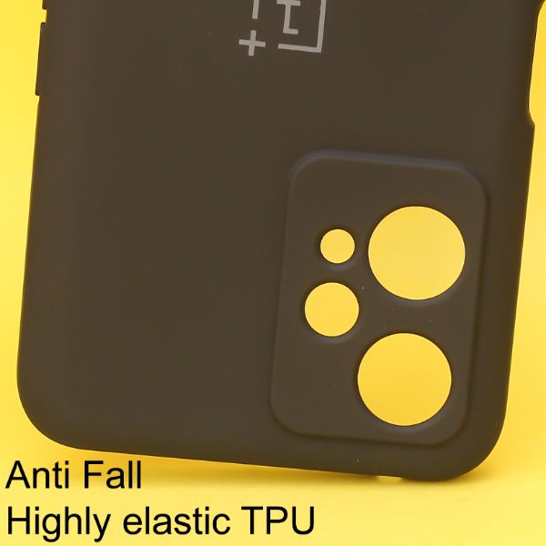 Black Original Camera Safe Silicone case for Oneplus Nord CE 2 Lite