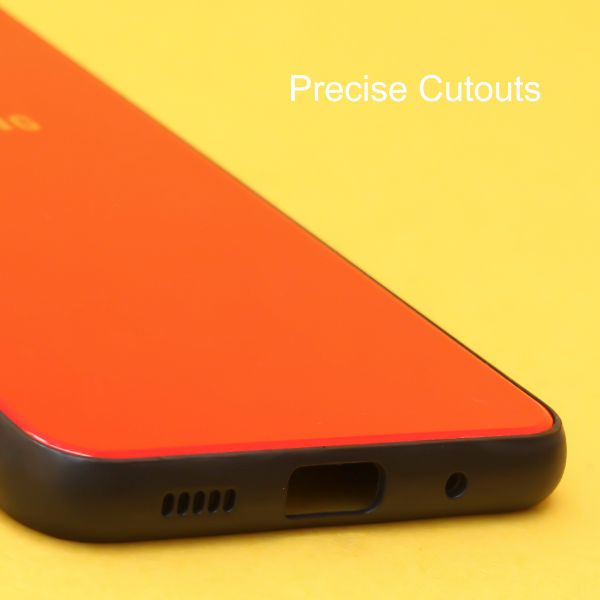 Red mirror Silicone Case for Samsung M40