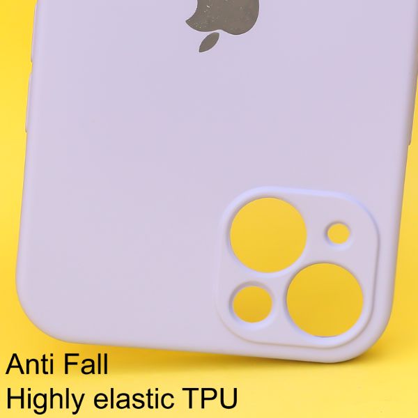 Purple Original Camera Silicone case for Apple iphone 13