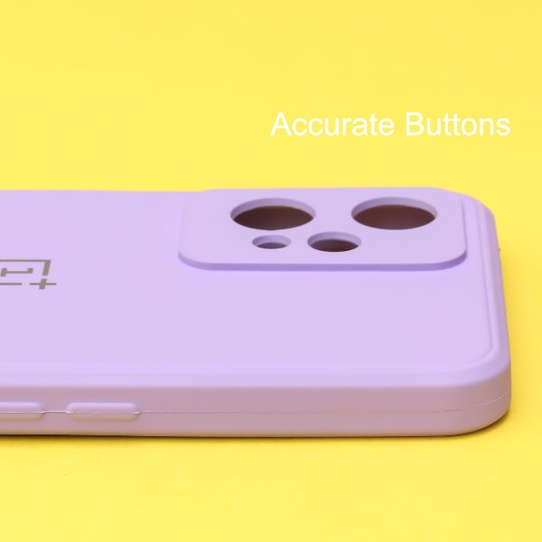DEDUX Cover Per OnePlus Nord CE 2 Lite 5G – Custodia TPU Trasparente Effetto Gradiente Rosa/Viola – Antiurto