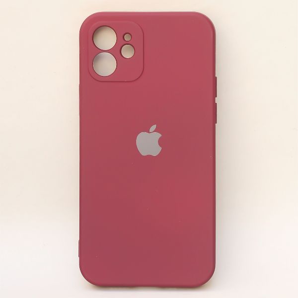 Mehroon Original Camera Silicone Case for Apple Iphone 12