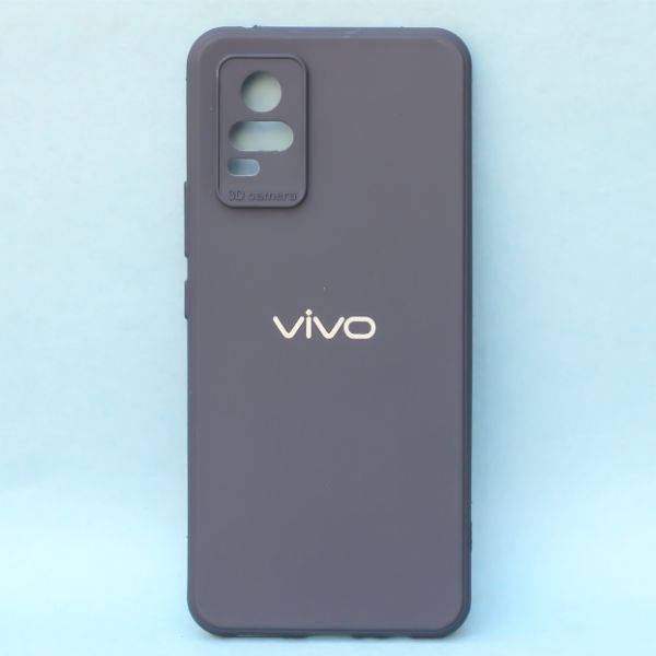 Dark Blue Spazy Silicone Case for Vivo V20