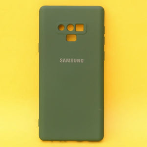 Dark Green Original Camera Silicone case for Samsung Note 9