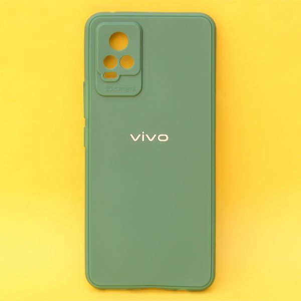 Dark Green Spazy Silicone Case for Vivo V20