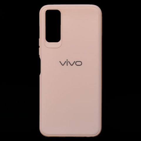 Peach Silicone Case for Vivo Y20