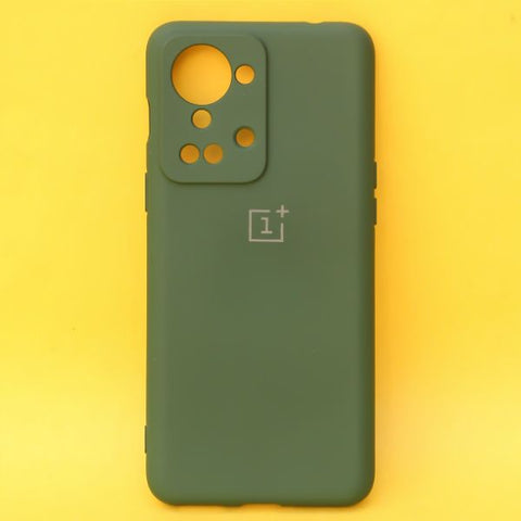Dark Green Original Camera Silicone case for Oneplus Nord 2T