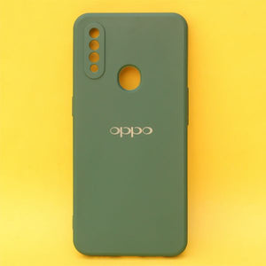 Dark Green candy  Silicone Case for Oppo A31