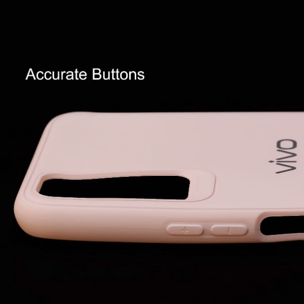 Peach Silicone Case for Vivo Y20