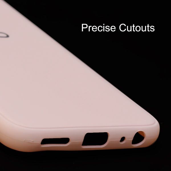 Peach Silicone Case for Vivo Y20