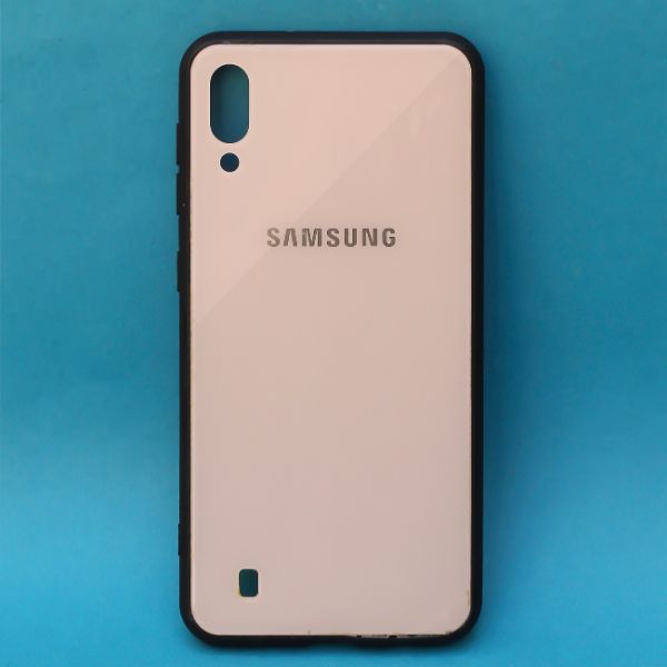 Golden mirror Silicone case for Samsung M10