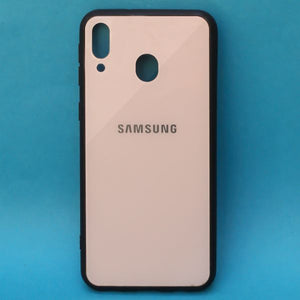 Golden mirror Silicone case for Samsung M20