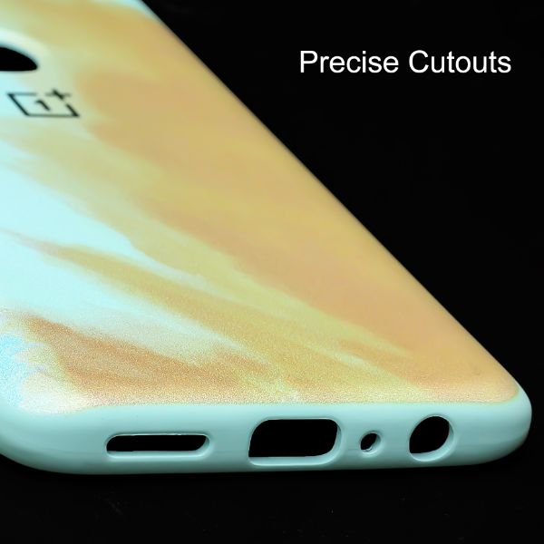 Ocean oil paint Silicone case for Oneplus Nord N100