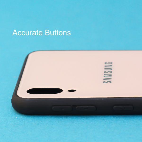 Golden mirror Silicone case for Samsung M10