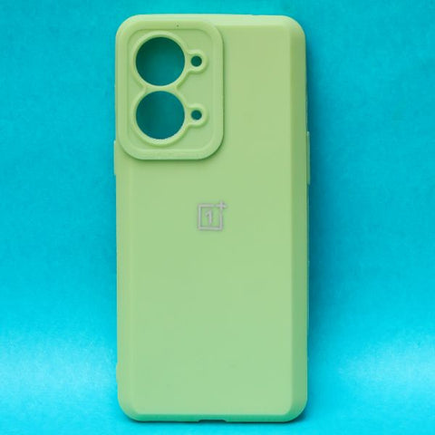 Light Green Spazy Silicone Case for Oneplus Nord 2T