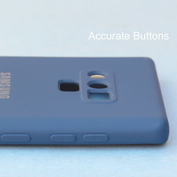 Dark Blue Camera Original Silicone case for Samsung Note 9